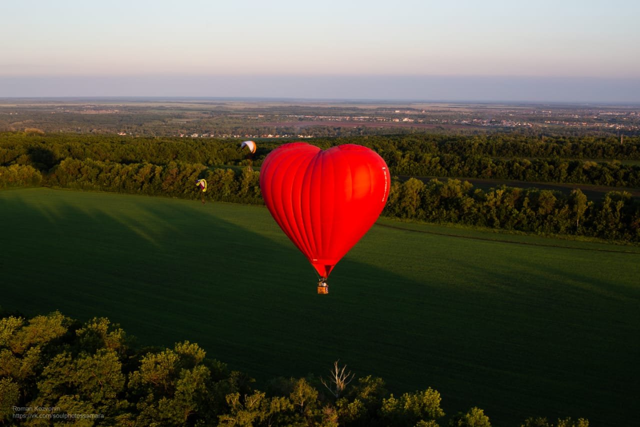Индивидуальный полет на воздушном шаре "Сердце" - 3