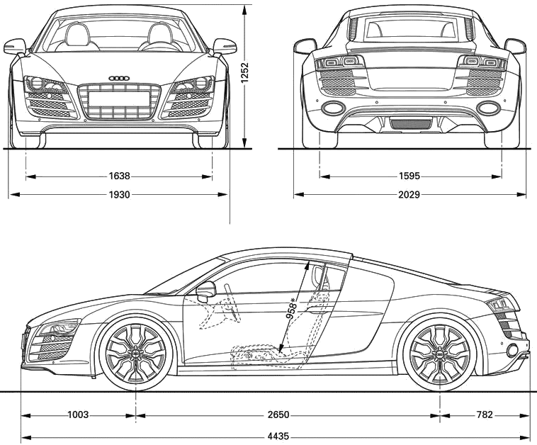Заезд на Audi R8 - 1