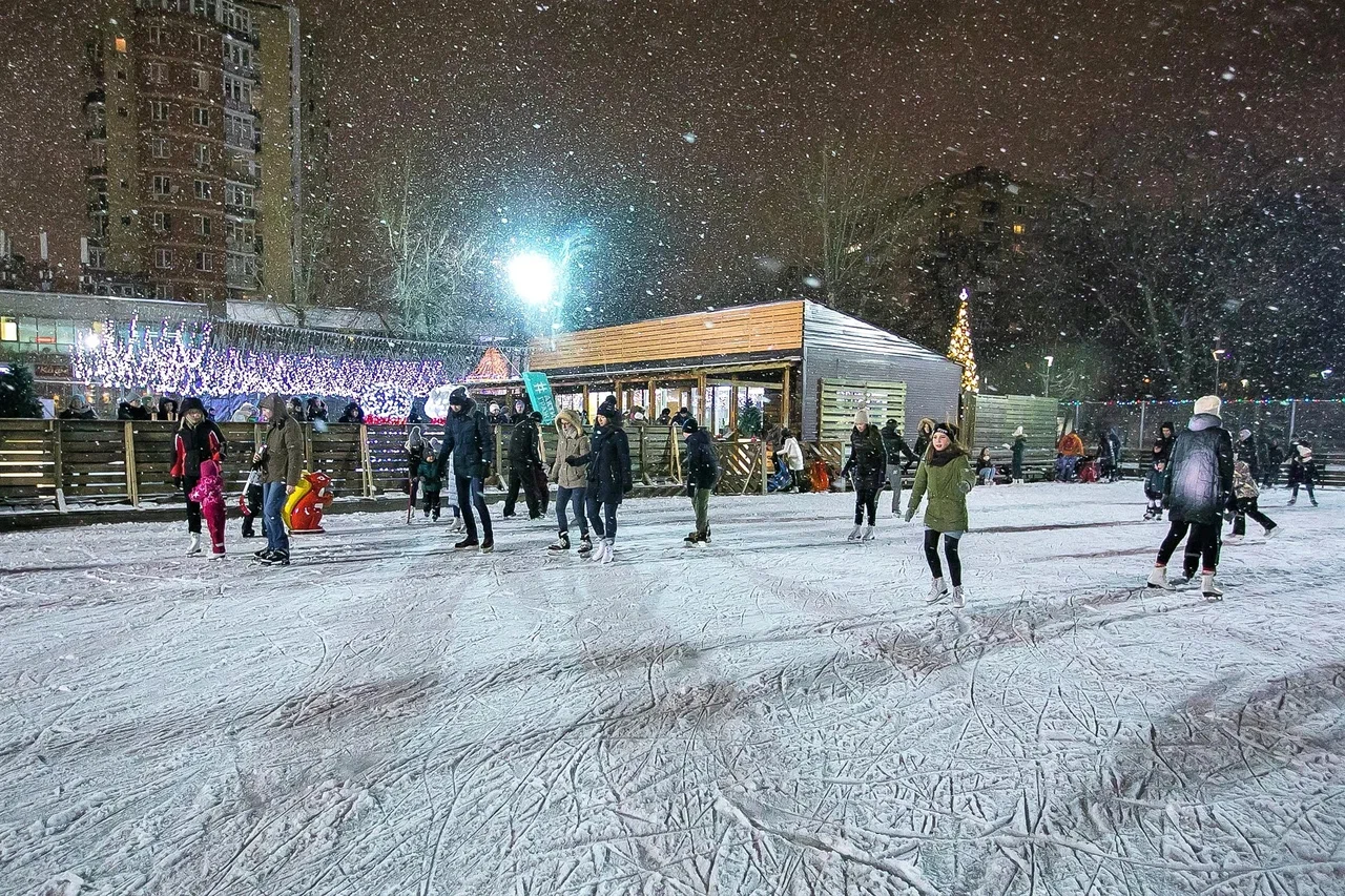 Каток «Сияние льда» в Таганском парке - 2