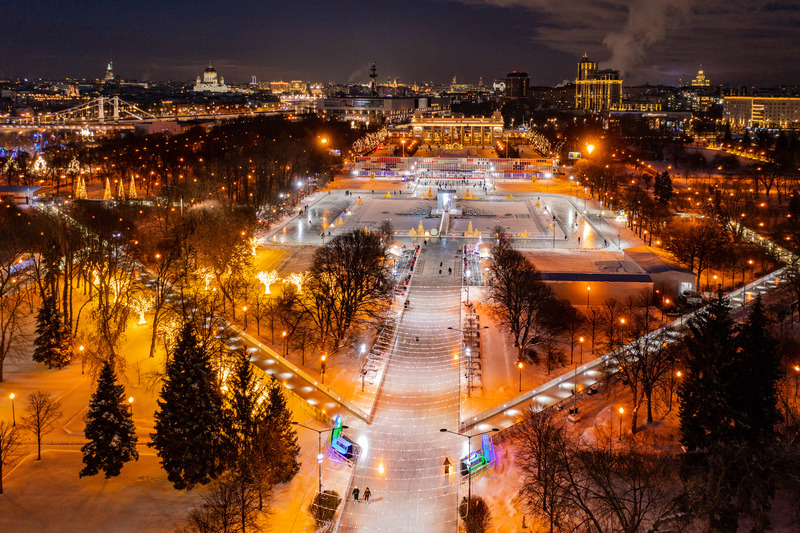 Каток в Парке Горького - 2