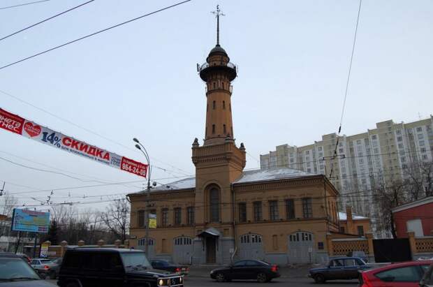 Полицейская пожарная часть с башней-каланчей в Сокольниках - 3