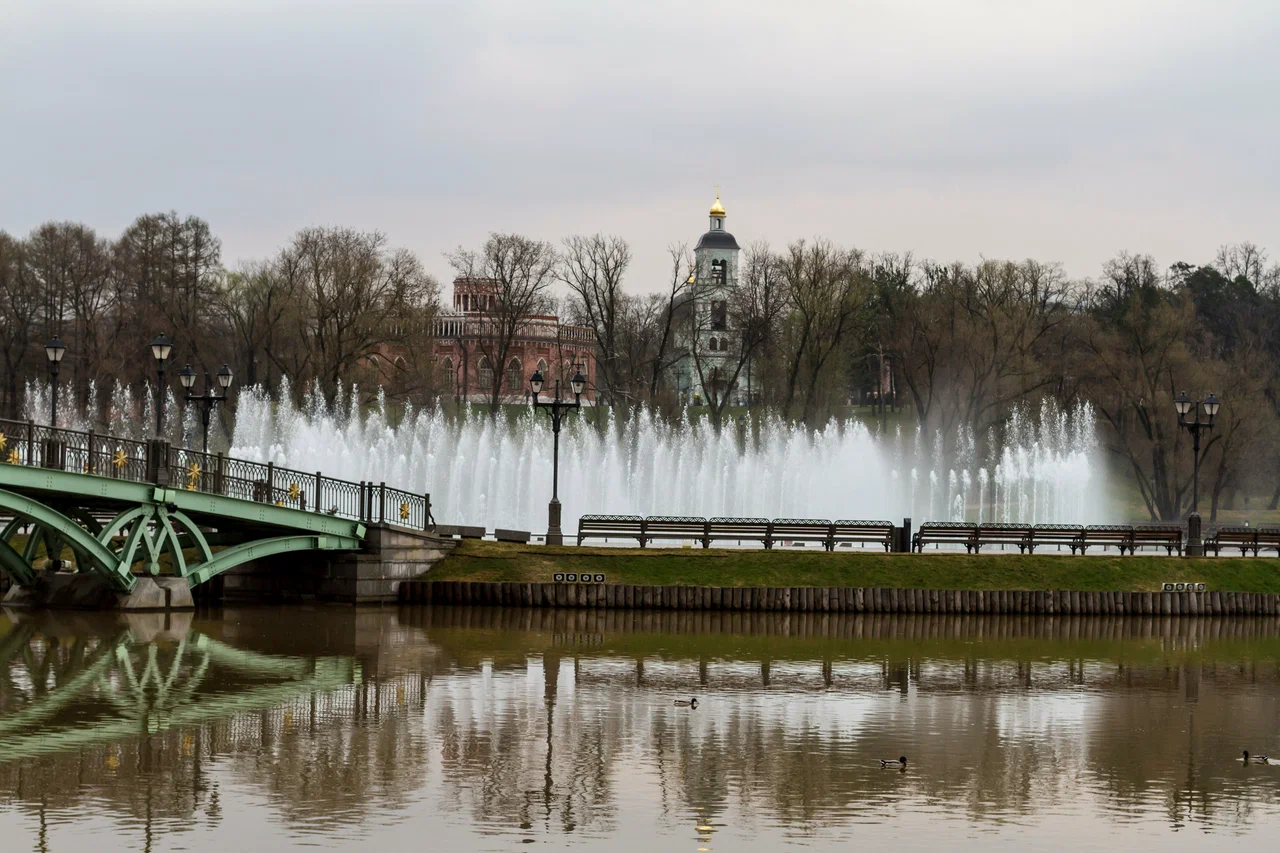 Фонтан в «Царицыне» - 1