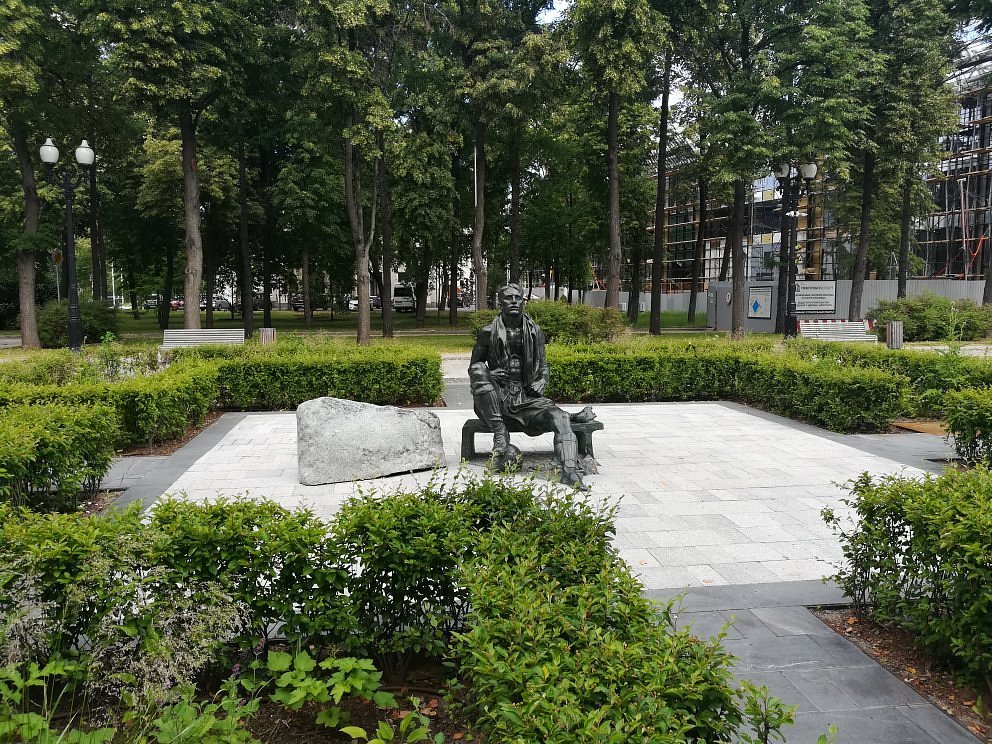 Памятник Николаю Старостину в Лужниках - 4