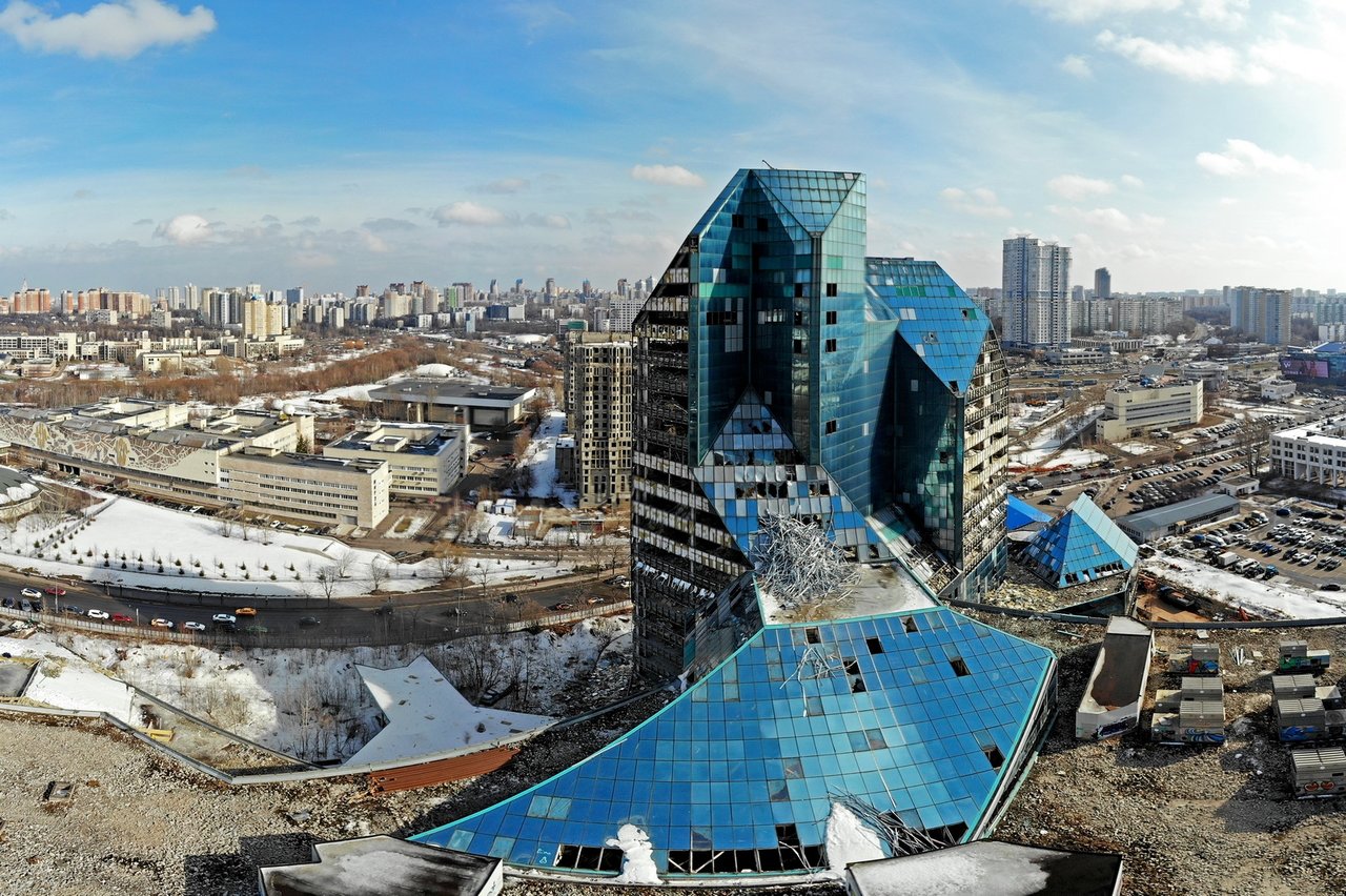 Заброшенный бизнес-центр «Зенит» (Синий Зуб) - 4