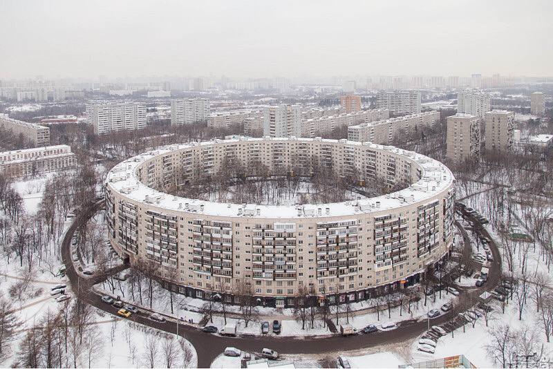 Круглый дом на улице Довженко - 3
