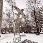 Памятник лётчику-истребителю В. В. Талалихину - 7