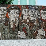 Мозаичное панно возле Локомотивного депо им. Ильича - 2