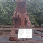 Скульптура Стальной Mедведь - 1