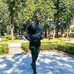 Памятник Льву Яшину в Лужниках - 2