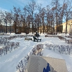 Памятник Николаю Старостину в Лужниках - 1