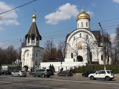 Храм в честь Преподобной Евфросинии Великой Княгини Московской в Котловке