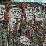 Мозаичное панно возле Локомотивного депо им. Ильича - 4