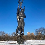 Скульптура Фестивальный Цветок - 2