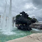 Фонтан "Гейзер" на Манежной площади - 3