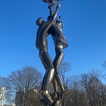 Скульптура Фестивальный Цветок - 5
