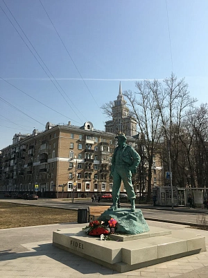 Памятник Фиделю Кастро