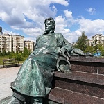Памятник А.П. Чехову район Раменки - 2