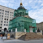 Храм-часовня Святых Благоверных Мучеников Бориса и Глеба на Арбатской площади - 1