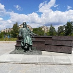 Памятник А.П. Чехову район Раменки - 7