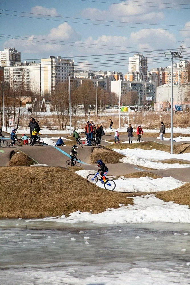 Памп-трек в парке 850-летия Москвы - 6