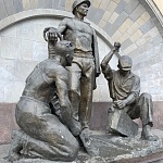 Памятник Метростроевцы в Забое - 8