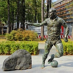 Памятник Стрельцову Э. А. в Лужниках - 1