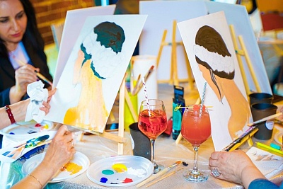 Мастер-класс "Wine & Art & Food" Мастер-класс "Wine & Art & Food"