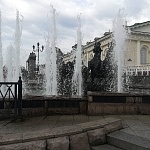 Фонтан "Гейзер" на Манежной площади - 5