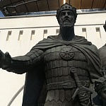 Памятник святым Евдокии Московской и Дмитрию Донскому с детьми - 7