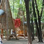 Детская площадка «Стройка» в Нескучном саду - 1