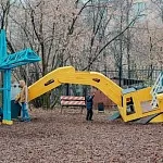 Детская площадка «Стройка» в Нескучном саду - 2