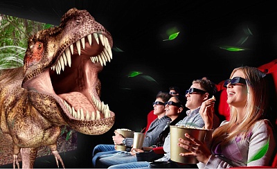 Посещение 5D кинотеатра Посещение 5D кинотеатра